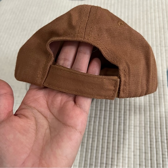 Camel brown cap for baby - Picture 7 of 7